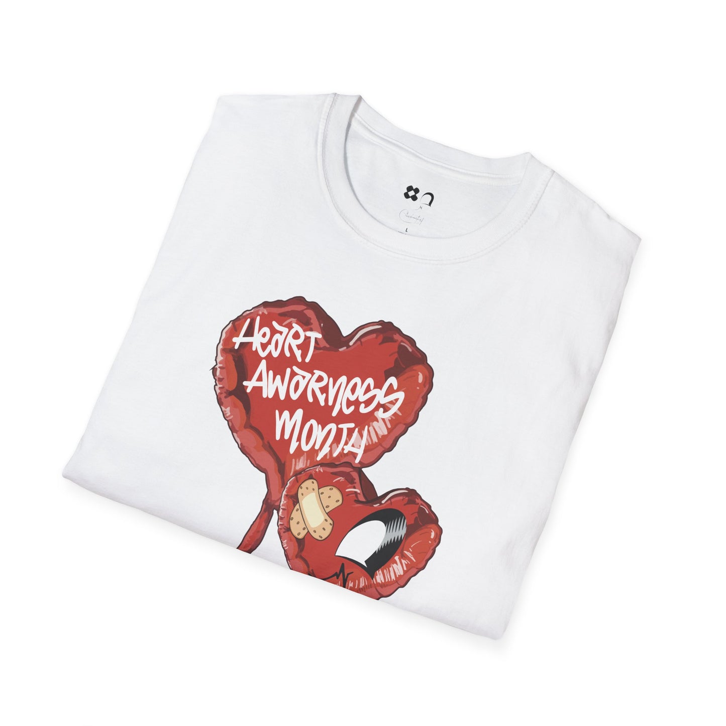 Heart Awareness Balloon Tee 2025