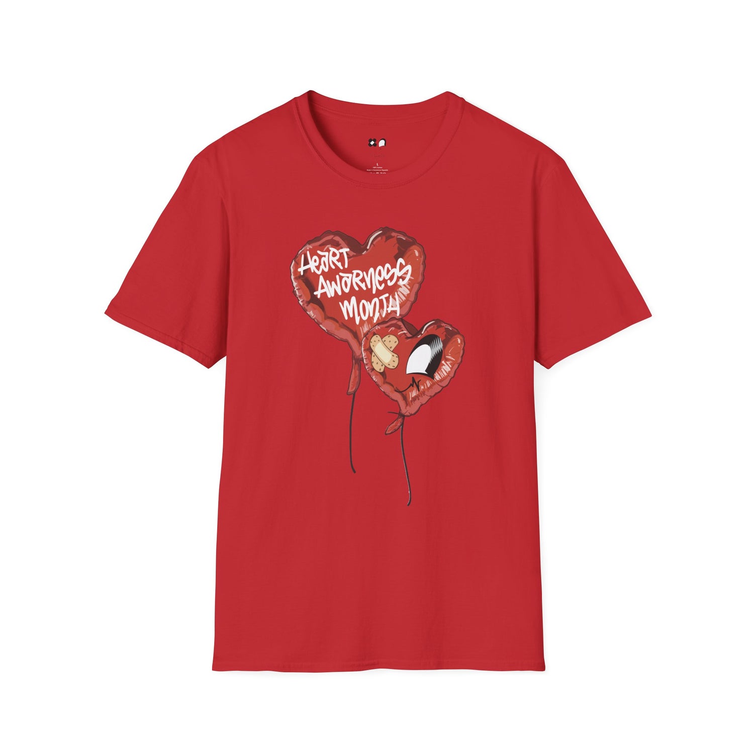 Heart Awareness Balloon Tee 2025