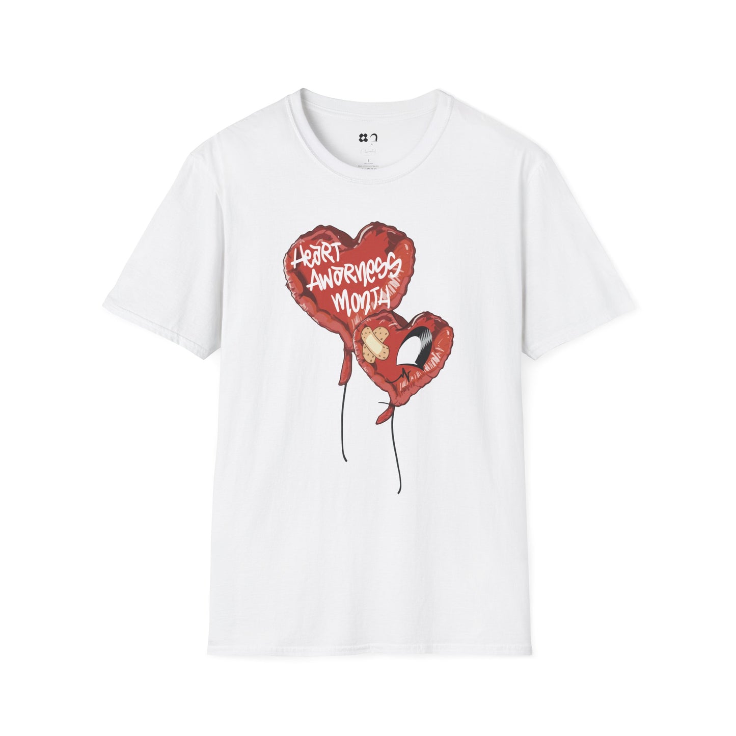 Heart Awareness Balloon Tee 2025