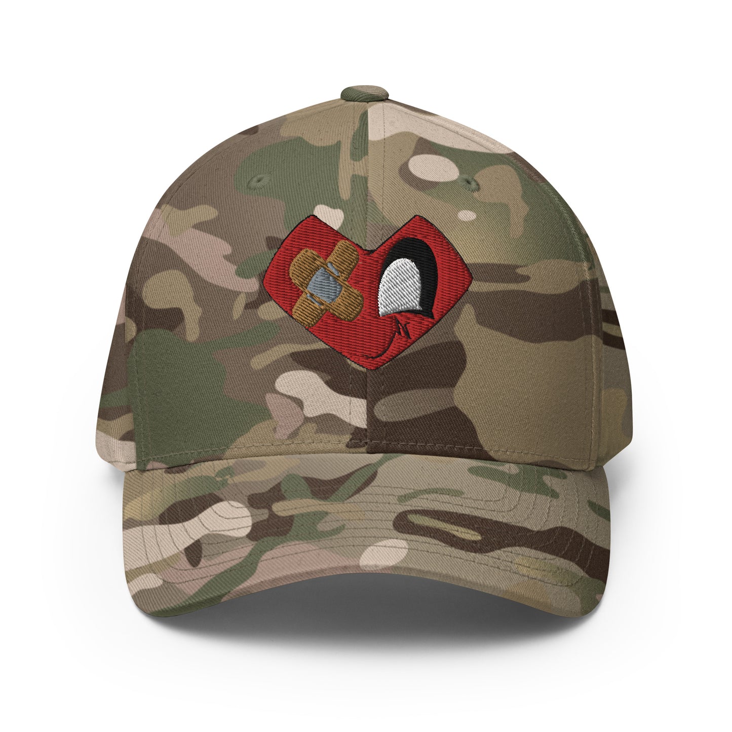 Flex Warrior Crown Structured Twill Cap